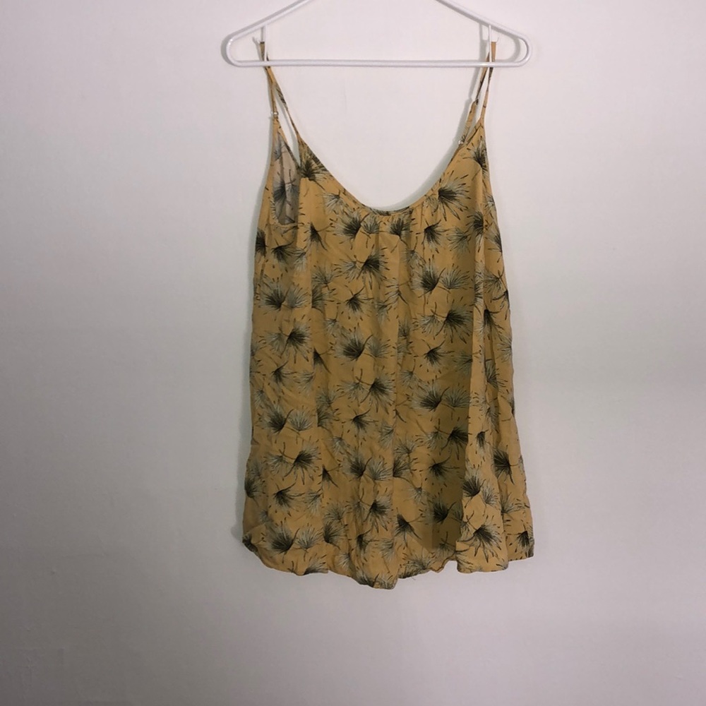 Forever 21 flowy yellow dress
